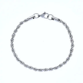 Twisted Rope Chain Bracelet