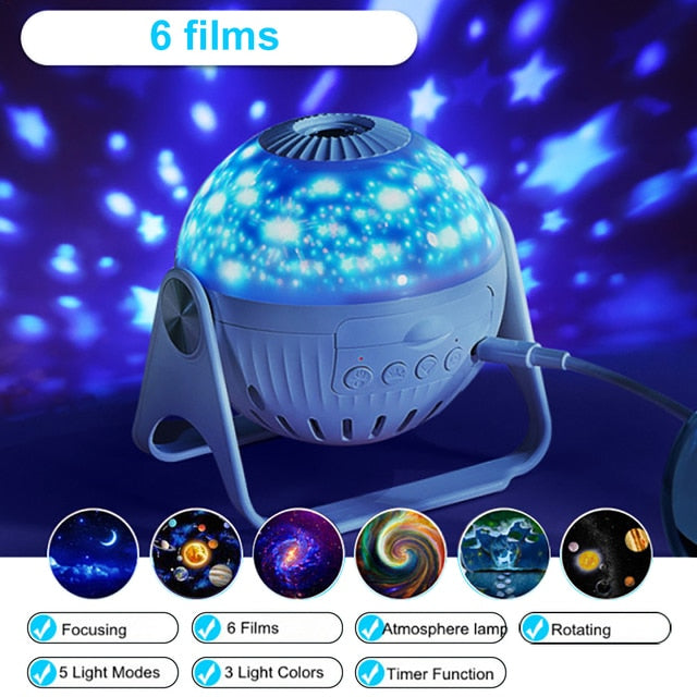 Planetarium Galaxy Night Light Projector