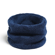 Solid Thick Plush Ring Scarf