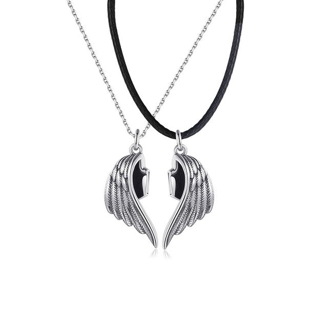 Pair  of Wings Lovers Necklace