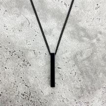 Rectangle Pendant Necklace