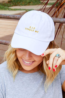 R.I.P. Single Me | R.I.P. Sober Me - Bachelorette party dad hats