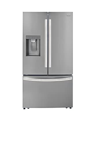 Winia 31 cu.ft French Door Refrigerator with Ice & Water Dispenser, Energy Star, Stainless Steel (WZBHD31ATE)