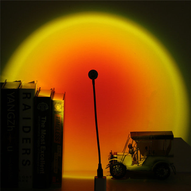 Sunset Lamp USB Rainbow Projector