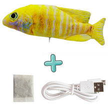 Cats USB Charger Interactive Toy Fish