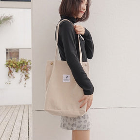 Women Corduroy Canvas Shoulder Bags