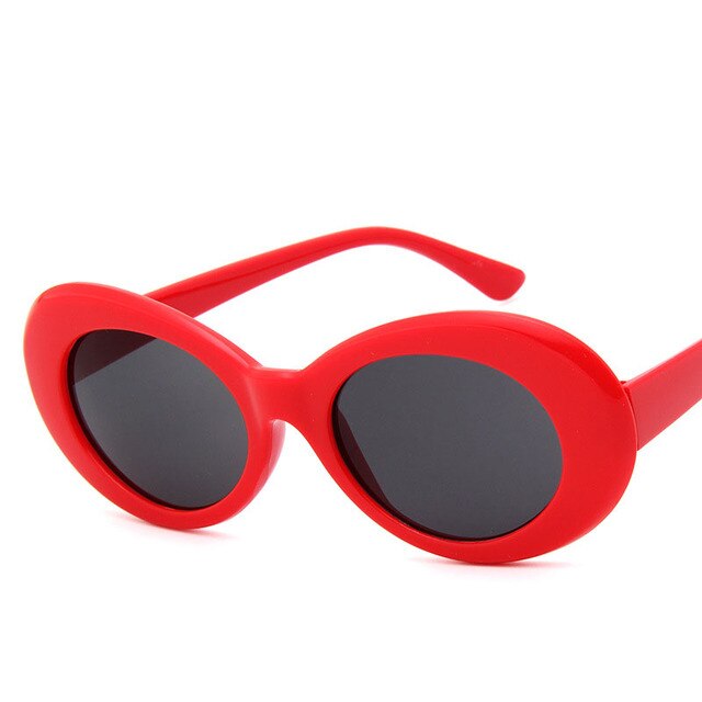 Kurt Cobain Retro Oval Sunglasses