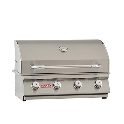 Bull Outdoor Products Natural Gas Outlaw Drop-In Grill Head in Stainless Steel