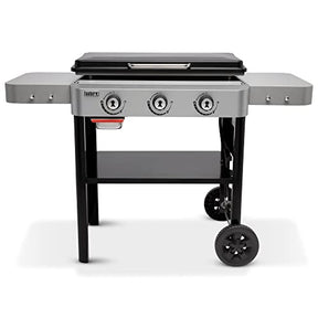 Weber 28" Gas Griddle, 3 Burner, Black