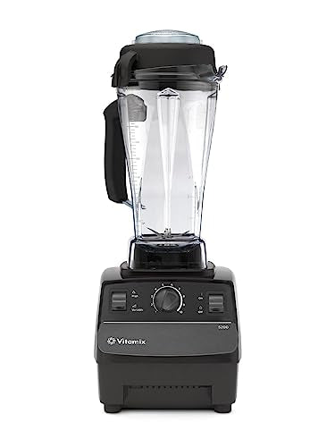 Vitamix 5200 Blender, Professional-Grade, Container, Self-Cleaning 64 oz, Black/Grey