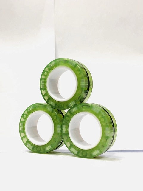 3pcs Finger Magnetic Rings