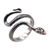 Retro Norse Mythology Men Ouroboros Ring