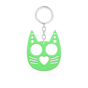 Cute Cat Self Defense Keychain