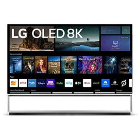 LG Signature 88-Inch Class OLED Z2 Series Alexa Built-in 8K Smart TV, 120Hz Refresh Rate, AI-Powered , Dolby Vision IQ and Dolby Atmos, WiSA Ready, Cloud Gaming (OLED88Z2PUA, 2022)