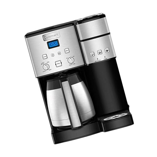 Cuisinart SS-20P1 Coffee Center 10-Cup Thermal Coffeemaker and Single-Serve Brewer, Stainless Steel