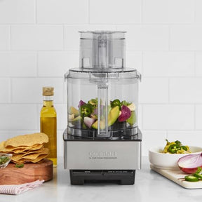 Cuisinart Food Processor 14-Cup Vegetable Chopper for Mincing, Dicing, Shredding, Puree & Kneading Dough, Stainless Steel, DFP-14BCNY