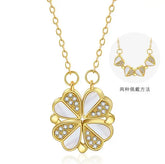 Clover Heart Shape Necklace