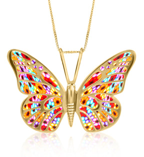 Handcrafted Butterfly Necklace