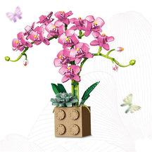 Flower Orchid Building Blocks Toy