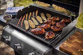 Weber Spirit S-315 Liquid Propane Gas Grill, Stainless Steel