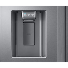 SAMSUNG 21.5 Cu Ft Side By Side Counter Depth Smart Refrigerator w/ 21.5” Touch Screen Family Hub, In-Door Ice Maker, Energy Star Certified, RF22t5561SR/AA, Fingerprint Resistant Stainless Steel