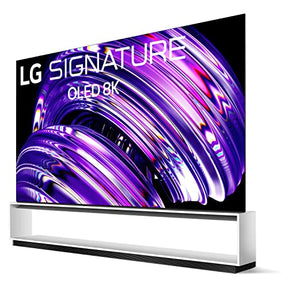 LG Signature 88-Inch Class OLED Z2 Series Alexa Built-in 8K Smart TV, 120Hz Refresh Rate, AI-Powered , Dolby Vision IQ and Dolby Atmos, WiSA Ready, Cloud Gaming (OLED88Z2PUA, 2022)