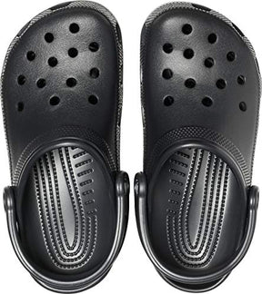 Crocs Unisex-Adult Classic Clogs (Best Sellers), Black, 9 Women/7 Men