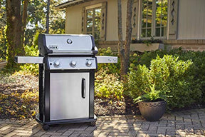 Weber Spirit S-315 Liquid Propane Gas Grill, Stainless Steel