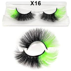 Two Color Mixed Eyelashes