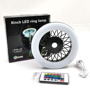 Colorful LED Hookah Ring Lamp