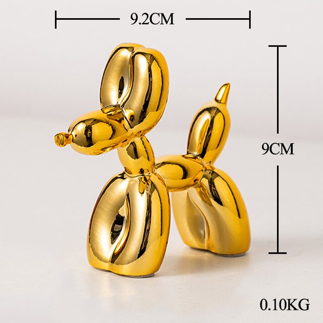 Nordic Resin Balloon Dog Statue