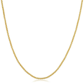 Yellow Gold Over Necklace