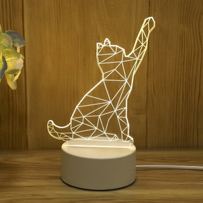 Kids 3D LED Creative Night Lamp