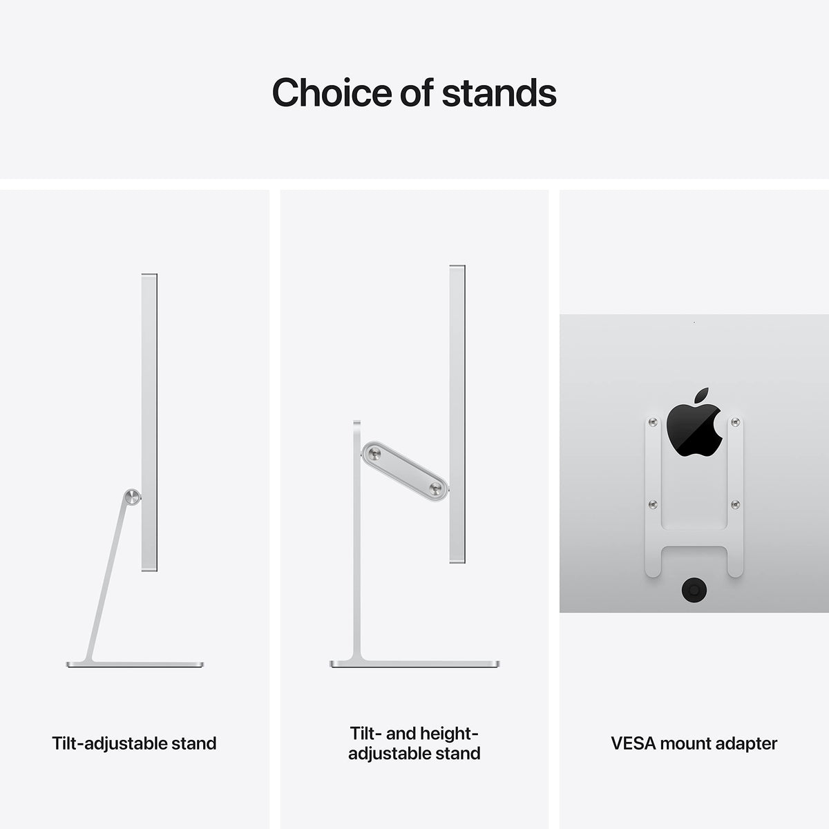 Apple Studio Display - Standard Glass - Tilt-Adjustable Stand