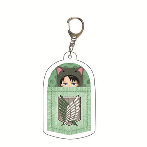 Cartoon Pendant Key Chain