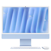 Apple 2024 iMac All-in-One Desktop Computer with M4 chip with 8-core CPU and 8-core GPU: Built for Apple Intelligence, 24-inch Retina Display, 16GB Unified Memory, 256GB SSD Storage; Blue