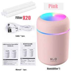 Colorful Night Light Humidifier