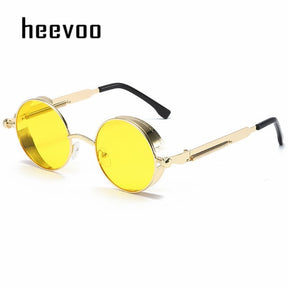 Men and Women Fashion Round Sun Glasses