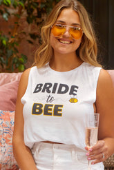 Bride to Bee | Let's Get Buzzed | Muscle Tank Tops | Bachelorette Shirts