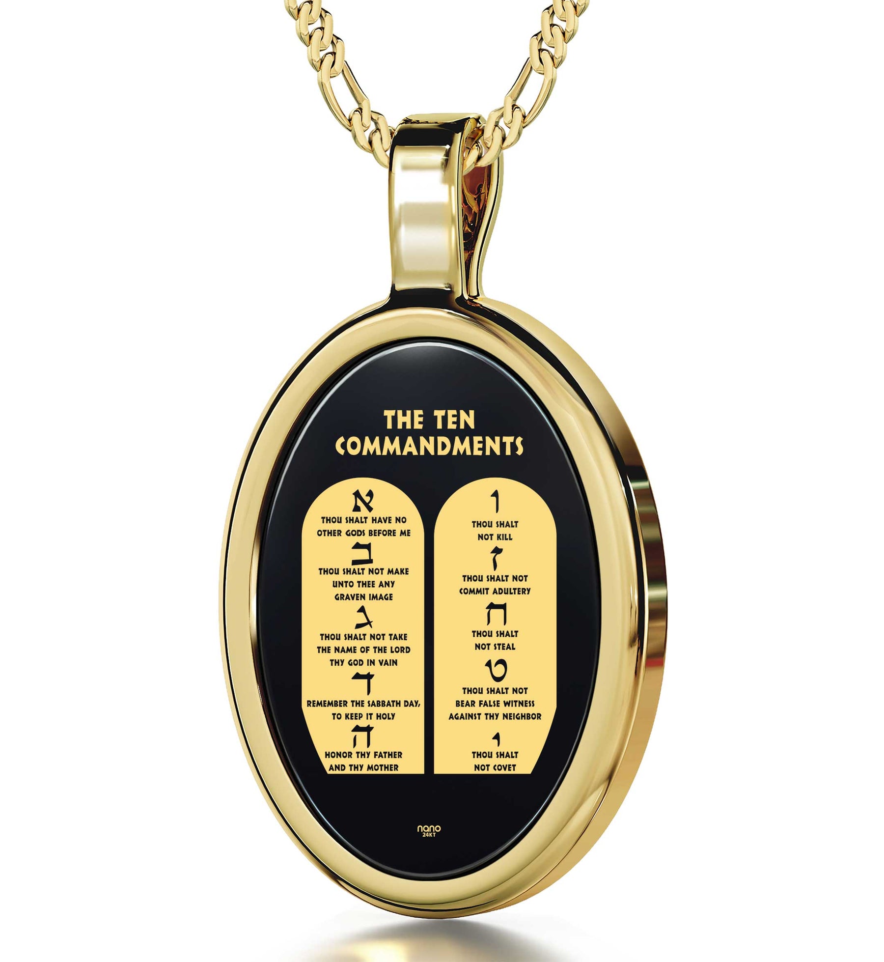 Commandments Necklace