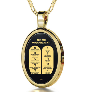 Commandments Necklace