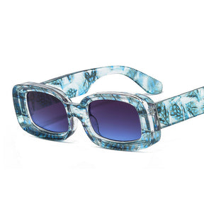 Pattern 3D Painted Color Sunglasses