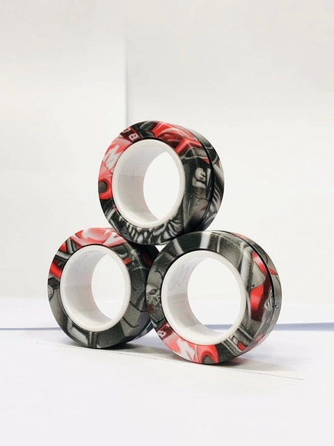 3pcs Finger Magnetic Rings