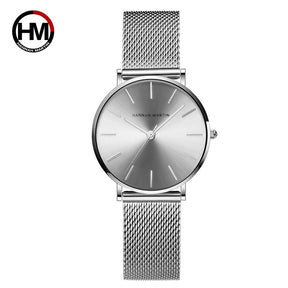 Steel Mesh Japan Quartz Watch