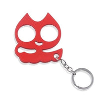 Cute Cat Self Defense Keychain