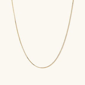 Baby Box Chain Necklace