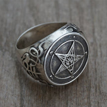 Occult Stainless Steel Ring