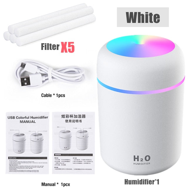 Colorful Night Light Humidifier