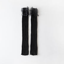 Japanese Lolita Bow Tie Leg Warmers