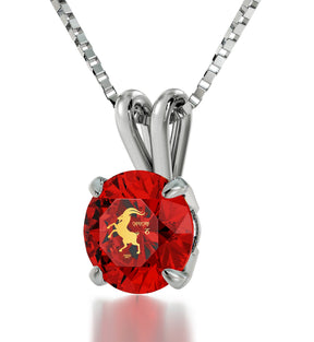 Capricorn Zodiac Necklace